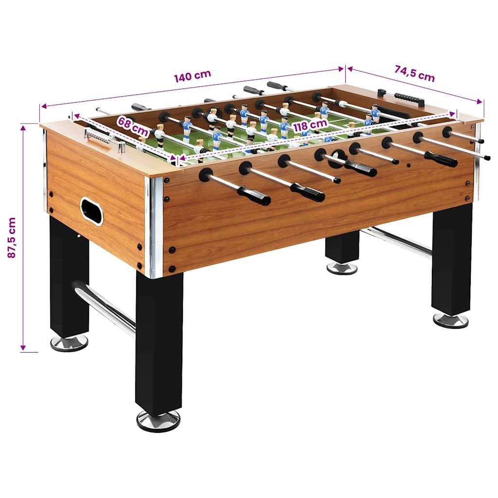 Baby-foot Maison Ludik Marron clair