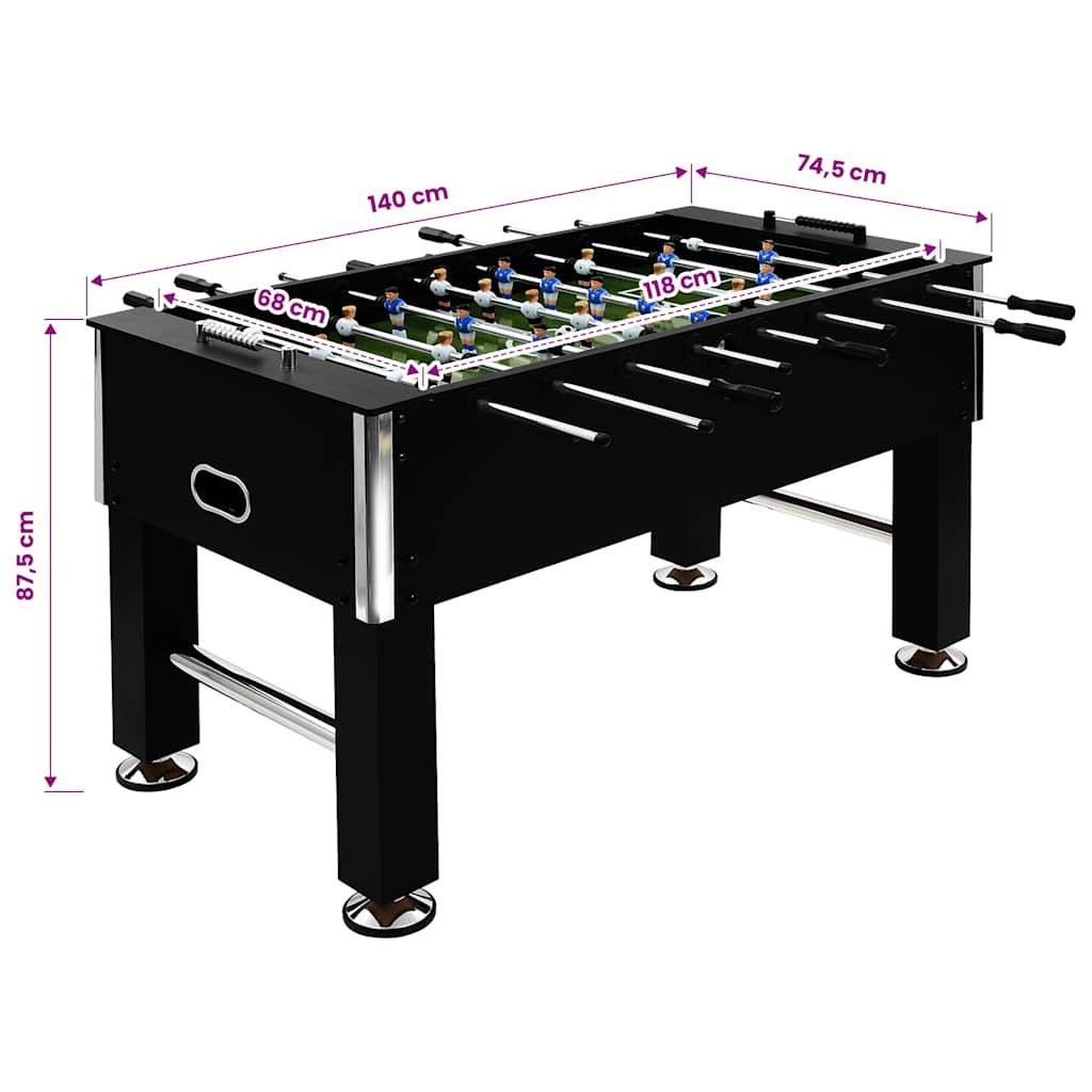 Baby-foot Maison Ludik Noir