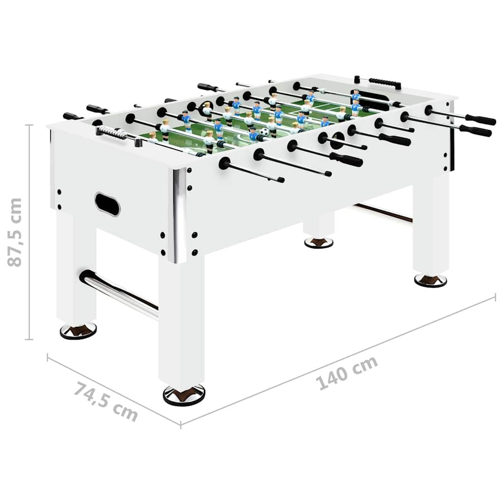 Baby-foot Maison Ludik Blanc